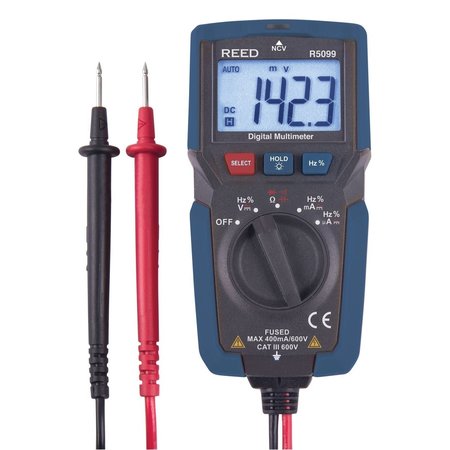 REED INSTRUMENTS Compact Multimeter with NCV R5099